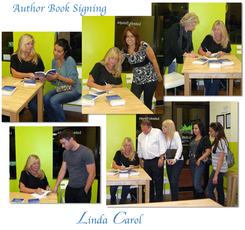 Author Linda Carol book signing